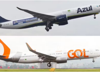 Ações da Azul e da Gol disparam após anúncio de possível fusão